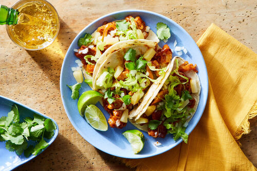 Al Pastor Chicken Tacos