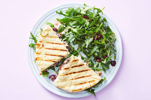 Feta & Apricot Jam Chicken Cutlet Panini