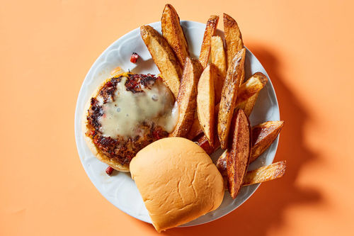 Philly Cheesesteak-Style Impossible Burger