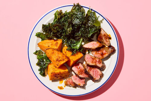 BBQ Glazed Steak