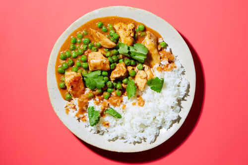 Korma Curry with Readymade Chicken Cutlet