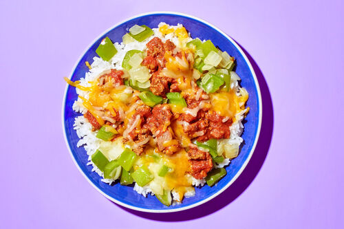 Cajun Beef & Bell Pepper Bowl