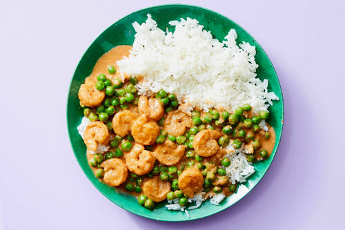 Chicken Korma Curry with Peas