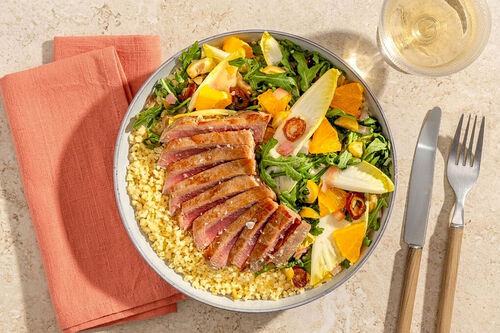 Sizilianisches Thunfischsteak