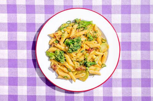Pasta mit leckerer Käsesauce