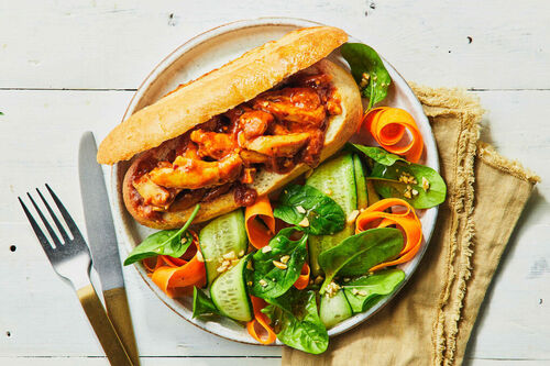 Chicken Thigh Bunny Chow