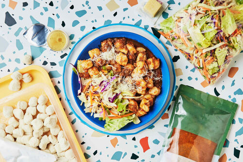 Gnocchi Bolognese and House Salad