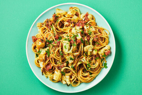 Roast Cauliflower Pasta
