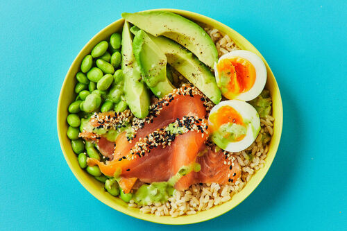 Balanced Smoked Salmon Serenity Bowl