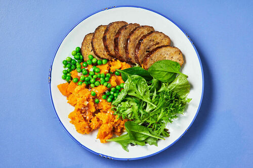 Barbecue-Glazed Pork Meatloaves