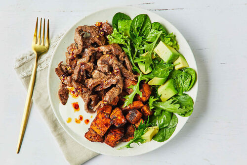 Hot Honey Beef Bowl