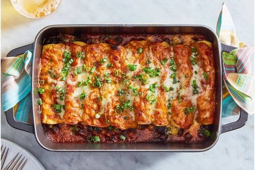 Vegetable Enchiladas