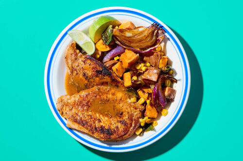 BBQ-Spiced Pork Cutlets