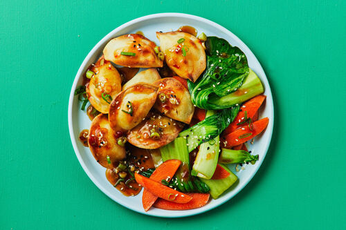 Crispy Chicken Dumplings