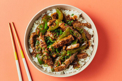 Sizzling Mongolian Beef