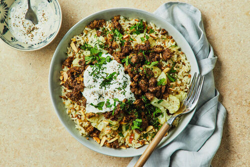 Persian Lamb and Lentil Rice