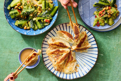 Pan-Fried Chicken Gyoza
