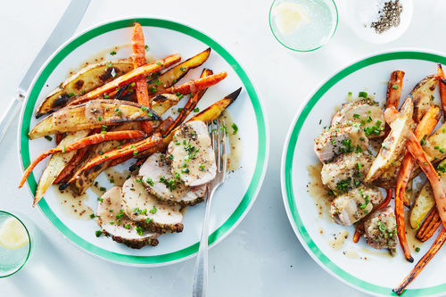Garlic-Herb Pork Tenderloin
