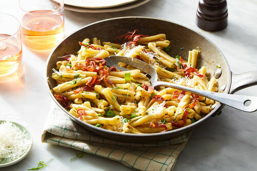 Pasta with Crispy Prosciutto