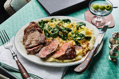 Porterhouse Steak and Truffle Mash
