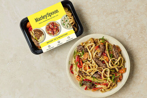 Beef Udon Noodles