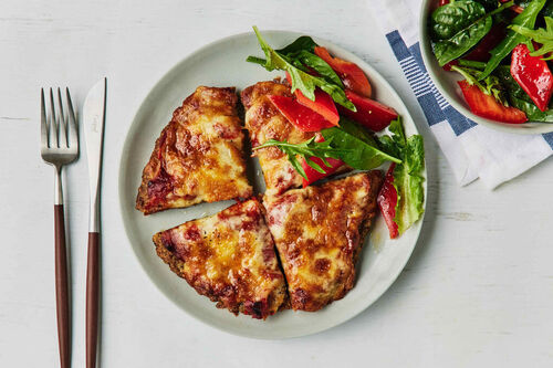 High Protein Pork Parmi Meatzza