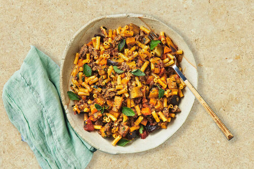 Beef and Eggplant Macaroni