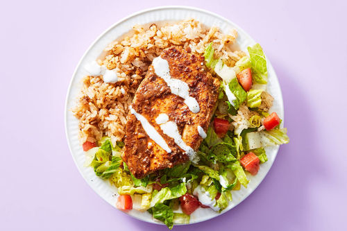 Shawarma-Spiced Chicken & Garlic Sauce