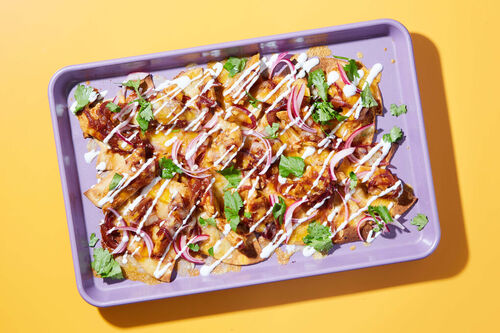 BBQ Chicken Nachos