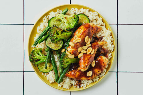 15-Min Glazed Szechuan Chicken