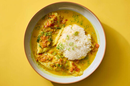 Jamaican Curry Flounder