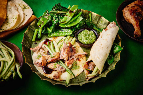 Roasted Duck 'Pancakes'