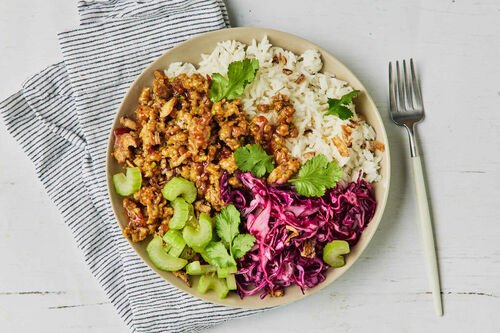 Sticky Balinese Pork and Rice