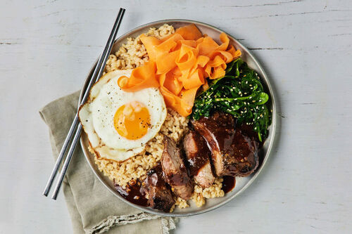 Korean Rump Steak Bibimbap