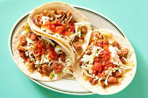 Ground Chicken Tacos