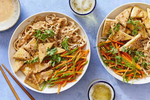 Crispy Tofu & Ponzu Noodles