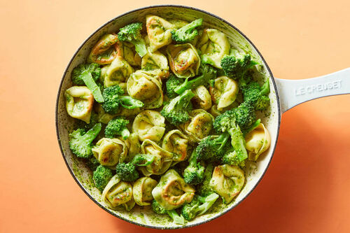 Skillet Pesto Tortelloni