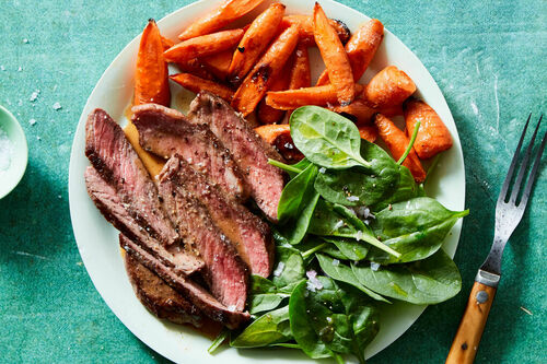 Ribeye Steak au Poivre