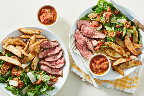 Beef Tenderloin & Oven Fries