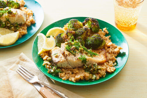 Broiled Salmon