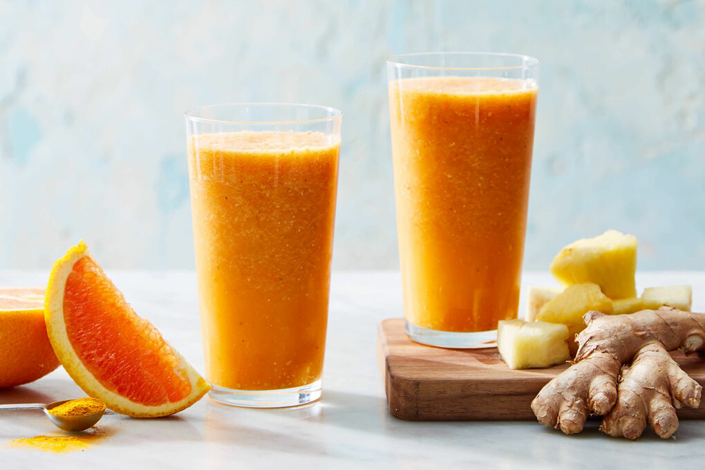 Flu-Fighter Carrot Ginger Smoothie with Cara Cara Oranges | Marley Spoon