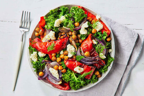 Calorie-Conscious Mediterranean Veggie Bowl