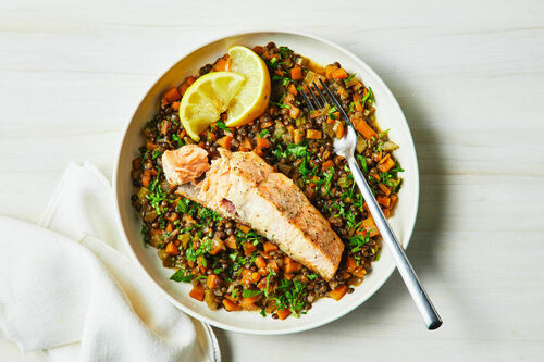 Calorie-Conscious Oven-Baked Salmon