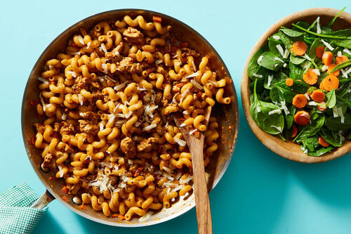 Hearty Sausage Ragù with Pasta