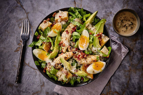 Ultimate Chicken-Bacon Caesar Salad