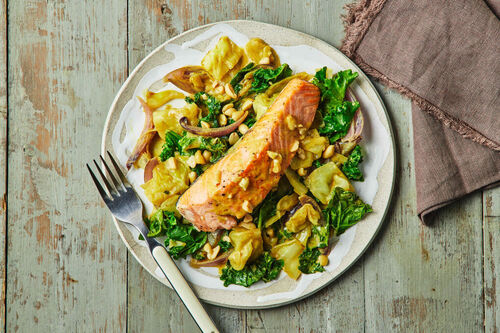 Carb-Conscious Crispy Salmon