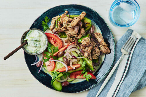 Carb-Conscious Mediterranean Pork