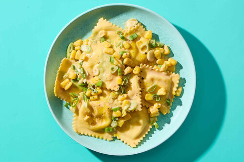 Creamy Lemon-Burrata Ravioli
