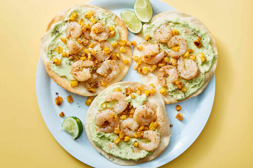Beef & Corn Tostadas