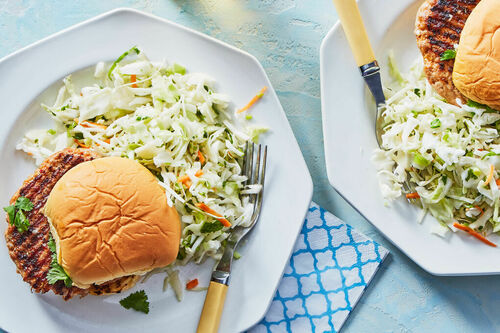 Kimchi Pork Burger